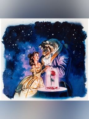 Beauty And The Beast Movie Fridge Magnet Kitchen Decor